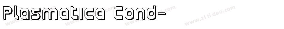 Plasmatica Cond字体转换